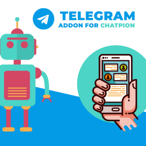 Telegram Addon for Chatpion [pre-order]